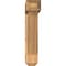 Ekena Millwork Traditional Craftsman Smooth Bracket w/ Offset Brace, Western Red Cedar, 7 1/2"W x 36"D x 36"H BKT0806X36X36TRA04SWR - alternate 4